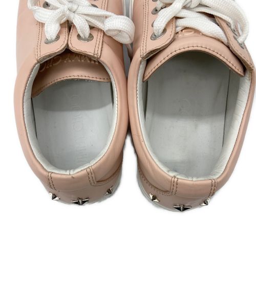 JIMMY CHOO（ジミーチュウ）JIMMY CHOO (ジミーチュウ) スニーカー ピンク サイズ:41の古着・服飾アイテム