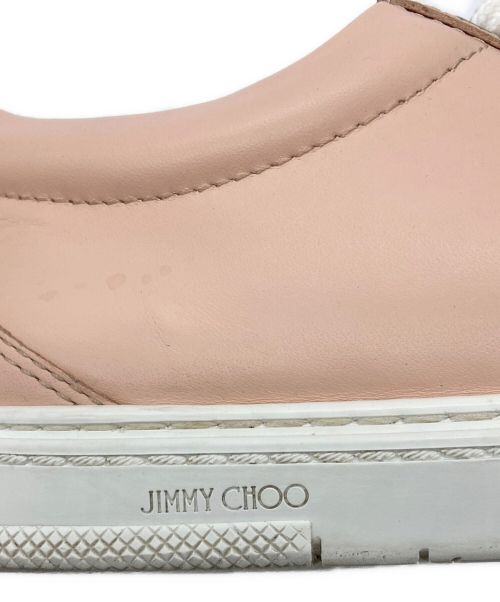 JIMMY CHOO（ジミーチュウ）JIMMY CHOO (ジミーチュウ) スニーカー ピンク サイズ:41の古着・服飾アイテム