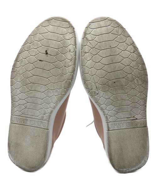 JIMMY CHOO（ジミーチュウ）JIMMY CHOO (ジミーチュウ) スニーカー ピンク サイズ:41の古着・服飾アイテム