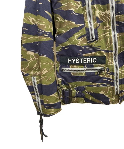 NEIGHBORHOOD（ネイバーフッド）NEIGHBORHOOD (ネイバーフッド) Hysteric Glamour (ヒステリックグラマー) THUNDER BOLT-2 C-JKT グリーン サイズ:Mの古着・服飾アイテム