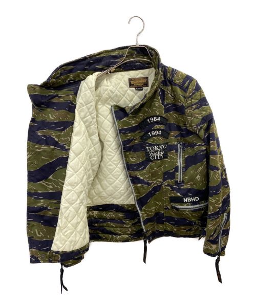 NEIGHBORHOOD（ネイバーフッド）NEIGHBORHOOD (ネイバーフッド) Hysteric Glamour (ヒステリックグラマー) THUNDER BOLT-2 C-JKT グリーン サイズ:Mの古着・服飾アイテム