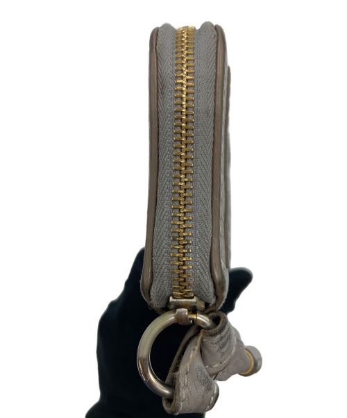 Chloe（クロエ）Chloe (クロエ) 長財布 グレーの古着・服飾アイテム