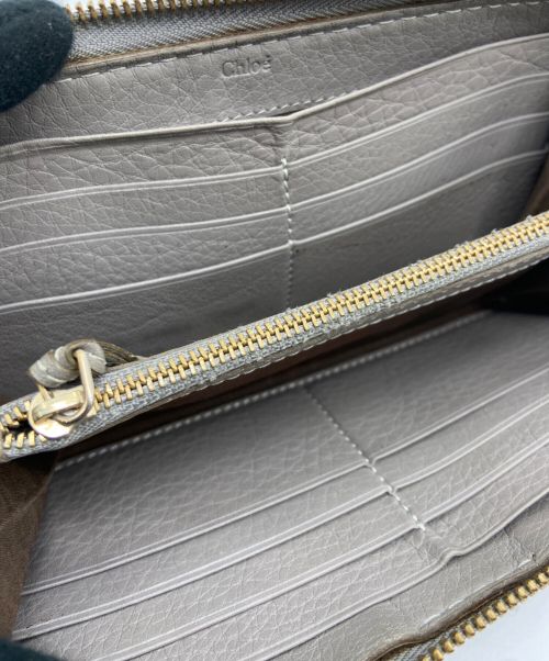 Chloe（クロエ）Chloe (クロエ) 長財布 グレーの古着・服飾アイテム
