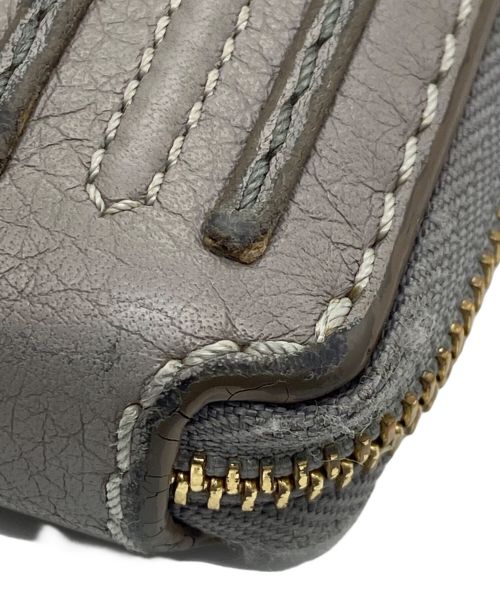 Chloe（クロエ）Chloe (クロエ) 長財布 グレーの古着・服飾アイテム