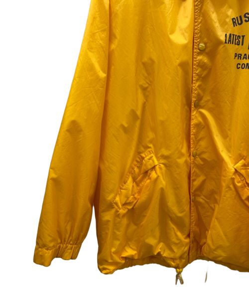 GAVIAL（ガヴィル）GAVIAL (ガヴィル) コーチジャケット イエロー サイズ:Lの古着・服飾アイテム