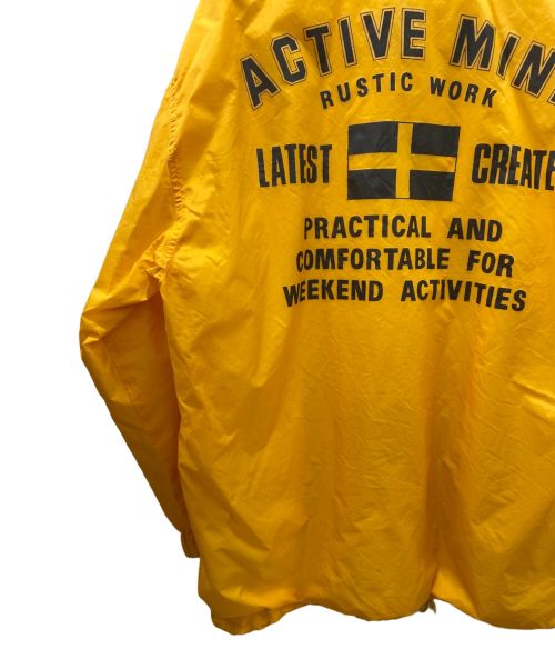 GAVIAL（ガヴィル）GAVIAL (ガヴィル) コーチジャケット イエロー サイズ:Lの古着・服飾アイテム
