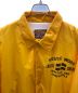 中古・古着 GAVIAL (ガヴィル) コーチジャケット イエロー サイズ:L：1500円