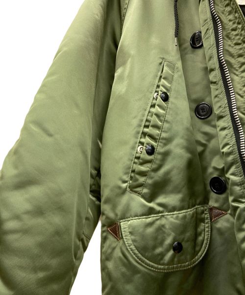 CORINTH MFG（コリンズ）CORINTH MFG (コリンズ) N-3Bタイプコート カーキ サイズ:Mの古着・服飾アイテム