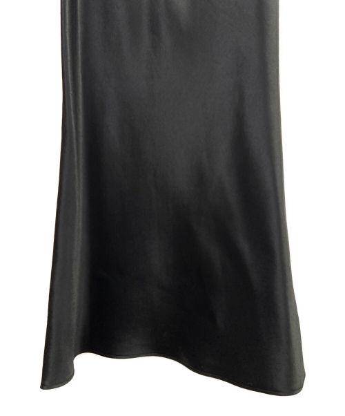 CINOH（チノ）CINOH (チノ) BLACK FORMAL BONDING ACETATE SATIN MARMAID SKIRT ブラック サイズ:FREEの古着・服飾アイテム