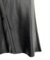 中古・古着 CINOH (チノ) BLACK FORMAL BONDING ACETATE SATIN MARMAID SKIRT ブラック サイズ:FREE：8000円