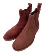 BOTTEGA VENETAボッテガベネタ）の古着「サイドゴアブーツ」｜ボルドー