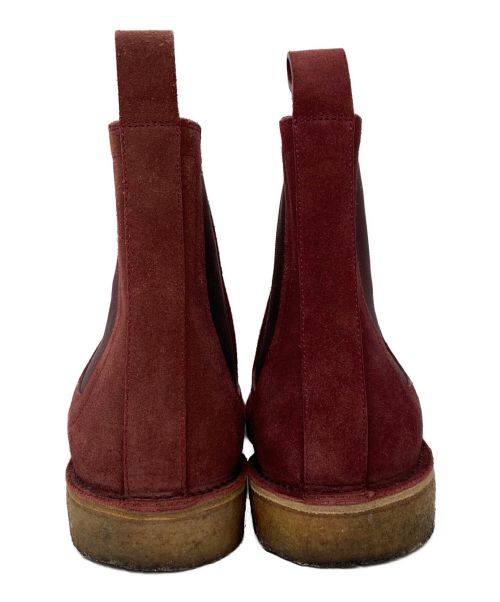 BOTTEGA VENETA（ボッテガベネタ）BOTTEGA VENETA (ボッテガベネタ) サイドゴアブーツ ボルドー サイズ:40　2／1の古着・服飾アイテム