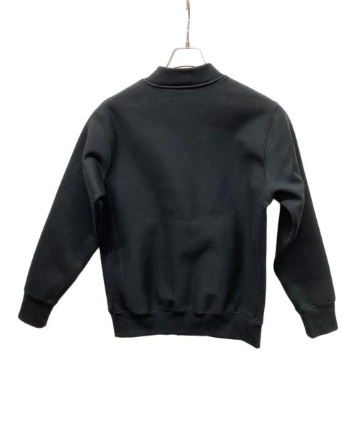 Champion（チャンピオン）Champion (チャンピオン) ストームシェル スナップ スウェットジャケット ブラック サイズ:Mの古着・服飾アイテム