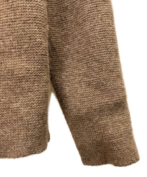 STOCKERPOINT（ストッカーポイント）STOCKERPOINT (ストッカーポイント) ニットカーディガン ブラウン サイズ:54の古着・服飾アイテム