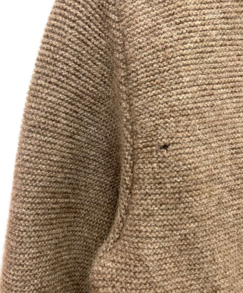 STOCKERPOINT（ストッカーポイント）STOCKERPOINT (ストッカーポイント) ニットカーディガン ブラウン サイズ:54の古着・服飾アイテム