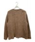STOCKERPOINT (ストッカーポイント) ニットカーディガン ブラウン サイズ:54：3500円