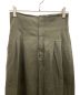 中古・古着 RIM.ARK (リムアーク) High waist slit SK オリーブ サイズ:38：3500円