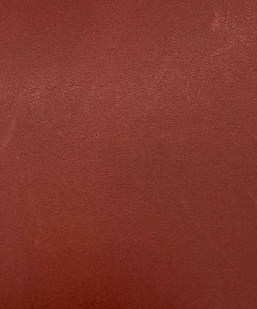 MARGARET HOWELL idea（マーガレット ハウエル アイディア）MARGARET HOWELL idea (マーガレット ハウエル アイディア) Ｌ字ファスナーウォレット レッドの古着・服飾アイテム