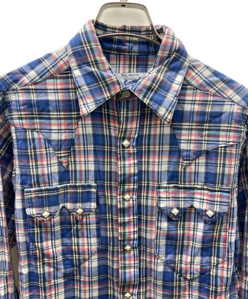 Rockmount Ranch Wear（ロックマウントランチウェア）Rockmount Ranch Wear (ロックマウントランチウェア) チェックシャツ ブルー サイズ:FREEの古着・服飾アイテム