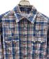 中古・古着 Rockmount Ranch Wear (ロックマウントランチウェア) チェックシャツ ブルー サイズ:FREE：2500円