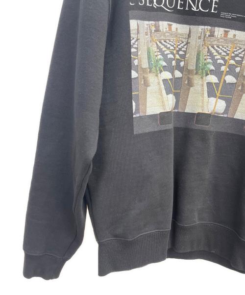 TOKYO SEQUENCE（トウキョウ シークエンス）TOKYO SEQUENCE (トウキョウ シークエンス) クルーネックスウェット ブラック サイズ:Mの古着・服飾アイテム