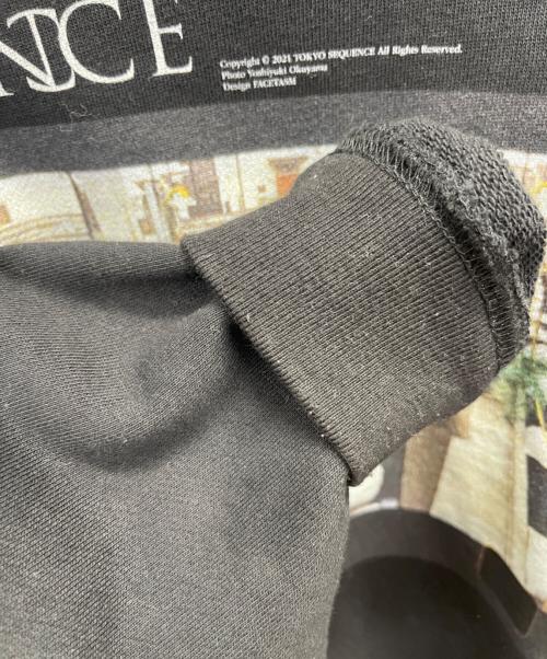 TOKYO SEQUENCE（トウキョウ シークエンス）TOKYO SEQUENCE (トウキョウ シークエンス) クルーネックスウェット ブラック サイズ:Mの古着・服飾アイテム