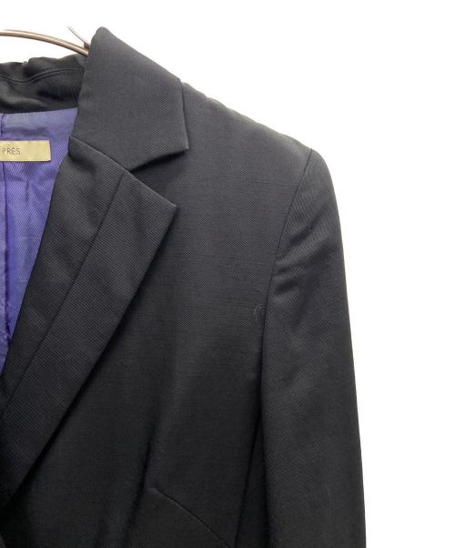 DES PRES（デ プレ）DES PRES (デ プレ) ウール混コート ブラック サイズ:1の古着・服飾アイテム