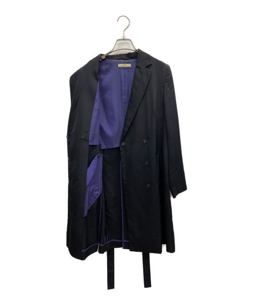 DES PRES（デ プレ）DES PRES (デ プレ) ウール混コート ブラック サイズ:1の古着・服飾アイテム