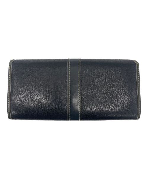 LOUIS VUITTON（ルイ ヴィトン）LOUIS VUITTON (ルイ ヴィトン) 長財布 ネイビー×ホワイトの古着・服飾アイテム