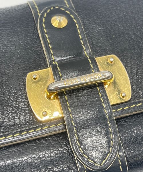 LOUIS VUITTON（ルイ ヴィトン）LOUIS VUITTON (ルイ ヴィトン) 長財布 ネイビー×ホワイトの古着・服飾アイテム