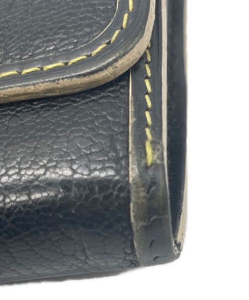 LOUIS VUITTON（ルイ ヴィトン）LOUIS VUITTON (ルイ ヴィトン) 長財布 ネイビー×ホワイトの古着・服飾アイテム