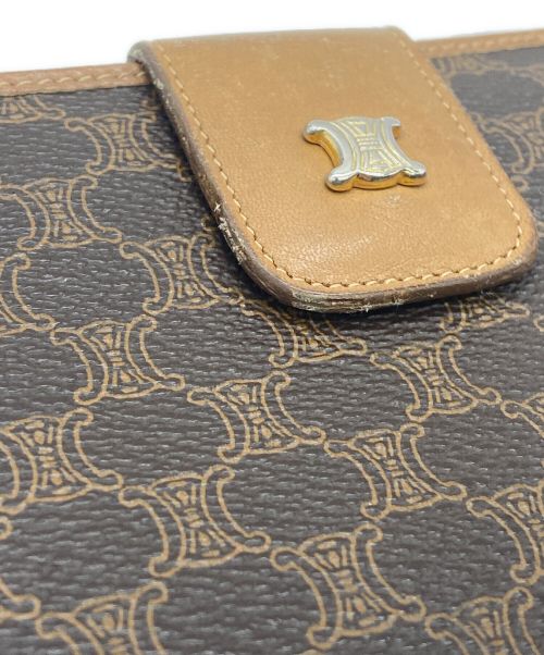 CELINE（セリーヌ）CELINE (セリーヌ) 2つ折り財布 ブラウンの古着・服飾アイテム