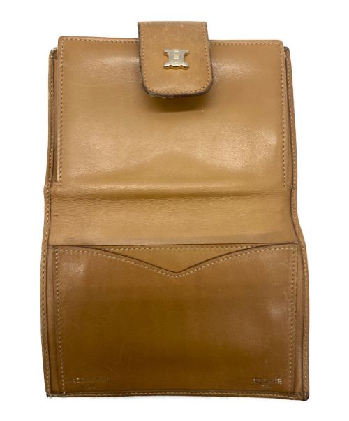 CELINE（セリーヌ）CELINE (セリーヌ) 2つ折り財布 ブラウンの古着・服飾アイテム