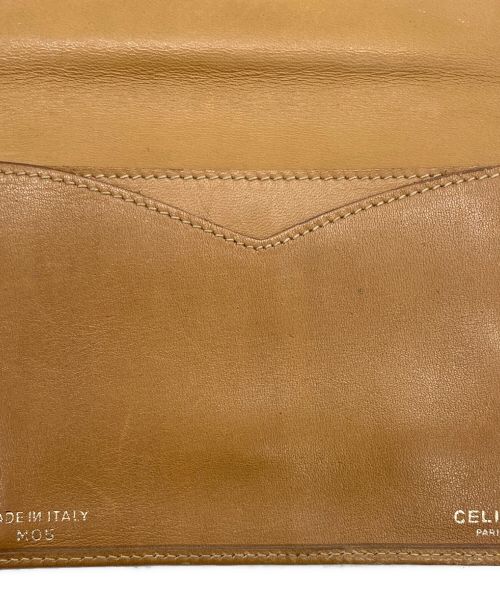CELINE（セリーヌ）CELINE (セリーヌ) 2つ折り財布 ブラウンの古着・服飾アイテム