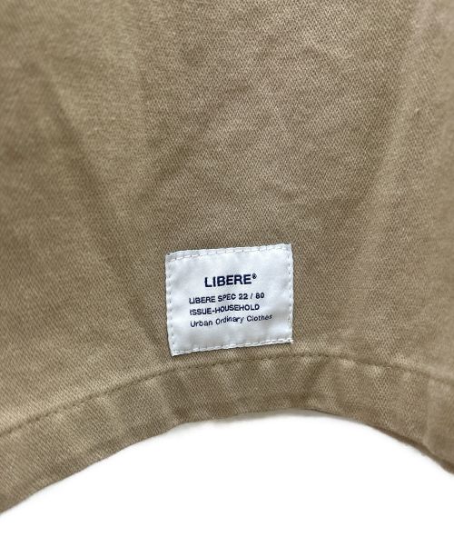 LIBERE（リベーレ）libere (リベーレ) チマヨオーバーシャツ ベージュ サイズ:Lの古着・服飾アイテム