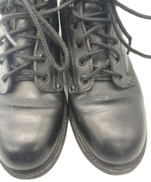 A.P.C.（アーペーセー）A.P.C. (アーペーセー) 編上げブーツ ブラック サイズ:24の古着・服飾アイテム