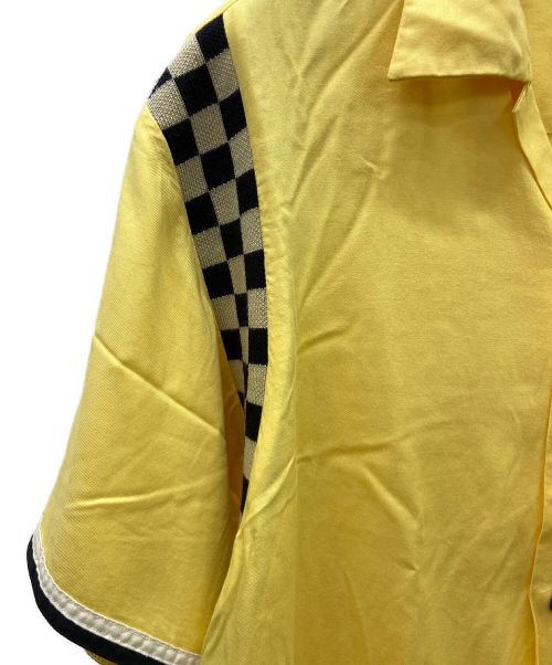 STYLE EYES（スタイルアイズ）STYLE EYES (スタイルアイズ) ボーリングシャツ イエロー サイズ:Mの古着・服飾アイテム