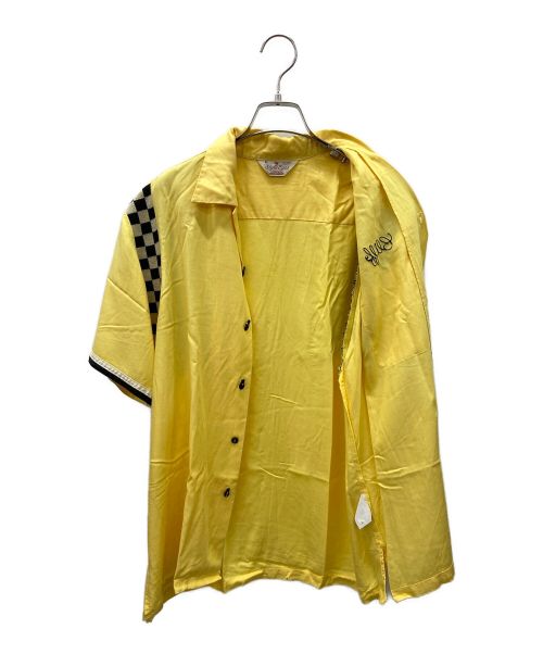 STYLE EYES（スタイルアイズ）STYLE EYES (スタイルアイズ) ボーリングシャツ イエロー サイズ:Mの古着・服飾アイテム