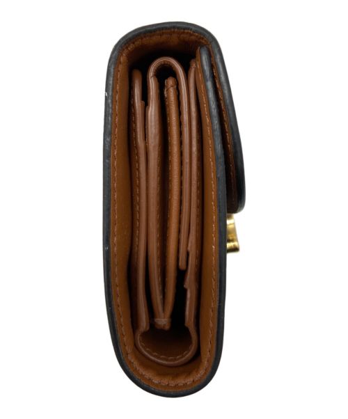 CELINE（セリーヌ）CELINE (セリーヌ) 3つ折り財布/	トリオンフ ブラウンの古着・服飾アイテム