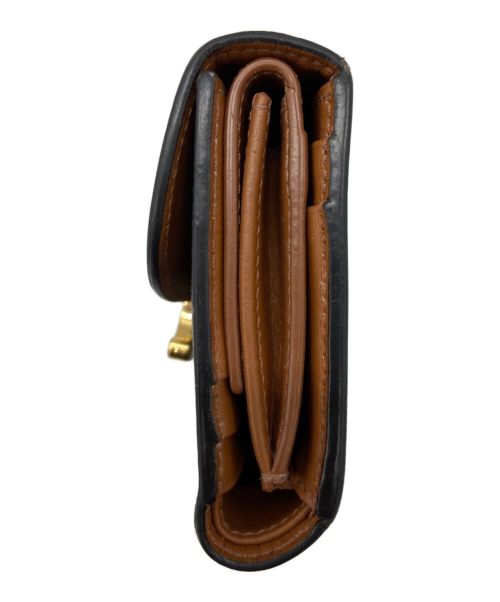 CELINE（セリーヌ）CELINE (セリーヌ) 3つ折り財布/	トリオンフ ブラウンの古着・服飾アイテム