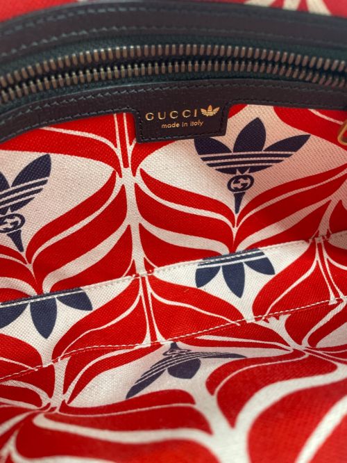 GUCCI（グッチ）GUCCI (グッチ) adidas (アディダス) ボディーバッグ ブラックの古着・服飾アイテム