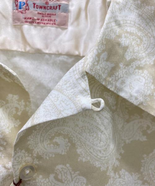 TOWN CRAFT（タウンクラフト）TOWN CRAFT (タウンクラフト) 半袖シャツ ベージュ サイズ:M 未使用品の古着・服飾アイテム