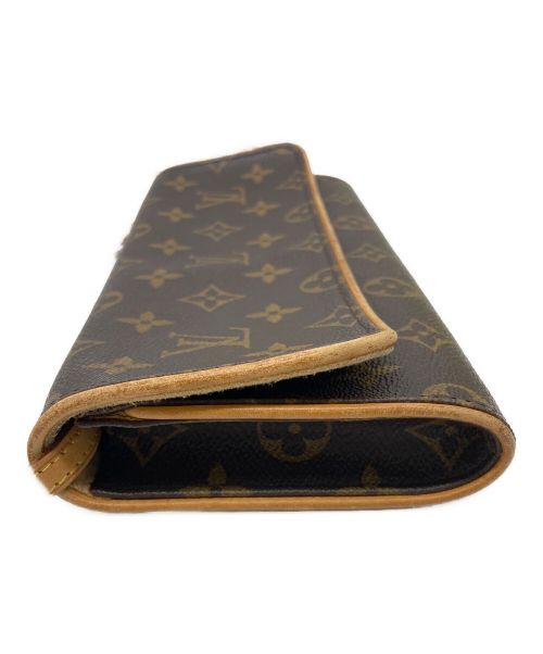LOUIS VUITTON（ルイ ヴィトン）LOUIS VUITTON (ルイ ヴィトン) ポシェットツインGM ブラウンの古着・服飾アイテム