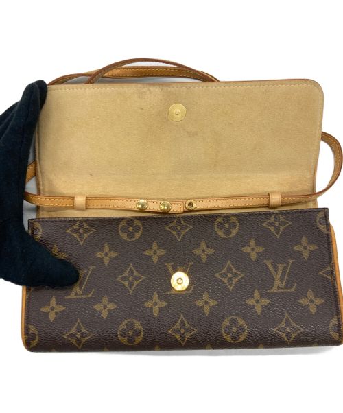 LOUIS VUITTON（ルイ ヴィトン）LOUIS VUITTON (ルイ ヴィトン) ポシェットツインGM ブラウンの古着・服飾アイテム