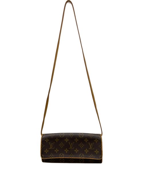 LOUIS VUITTON（ルイ ヴィトン）LOUIS VUITTON (ルイ ヴィトン) ポシェットツインGM ブラウンの古着・服飾アイテム