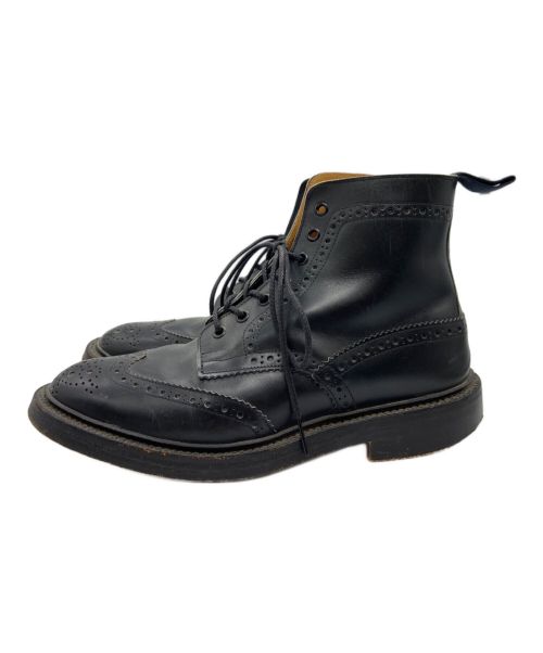 Tricker's（トリッカーズ）Tricker's (トリッカーズ) カントリーブーツ ブラック サイズ:8Tの古着・服飾アイテム