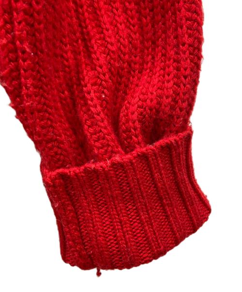 Ameri（アメリ）AMERI (アメリ) バックタックニット レッド サイズ:FREEの古着・服飾アイテム