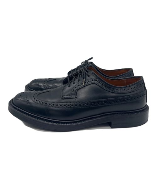 Alden（オールデン）Alden (オールデン) ウィングチップシューズ ブラック サイズ:US7 1/2の古着・服飾アイテム