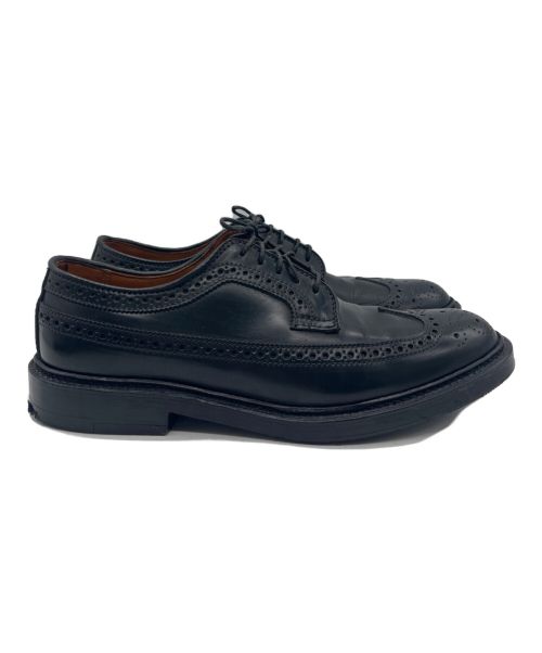 Alden（オールデン）Alden (オールデン) ウィングチップシューズ ブラック サイズ:US7 1/2の古着・服飾アイテム