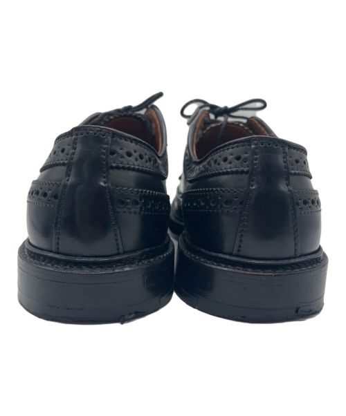 Alden（オールデン）Alden (オールデン) ウィングチップシューズ ブラック サイズ:US7 1/2の古着・服飾アイテム